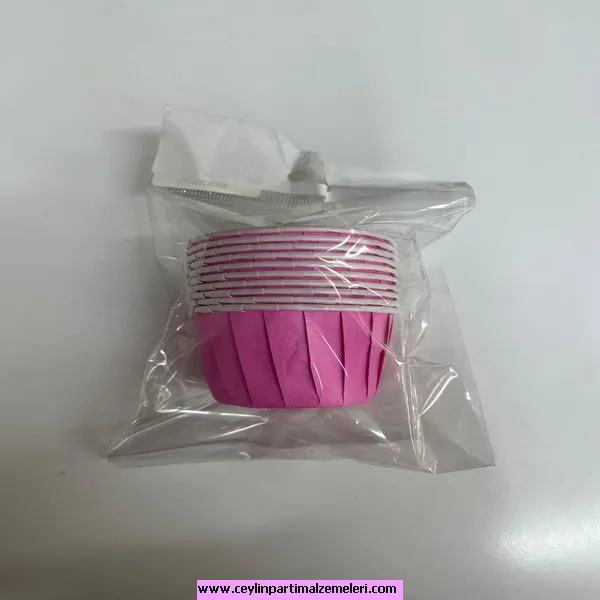 Pembe Cupcake Kabı